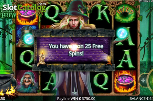 Скрин5. Witches Wild Brew слот