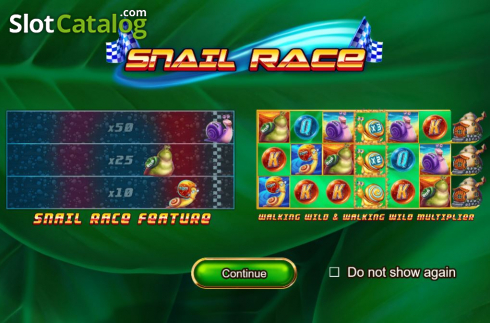 Скрин2. Snail Race слот