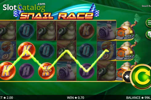 Скрин4. Snail Race слот