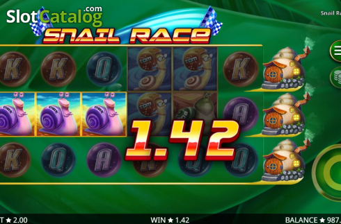 Скрин6. Snail Race слот