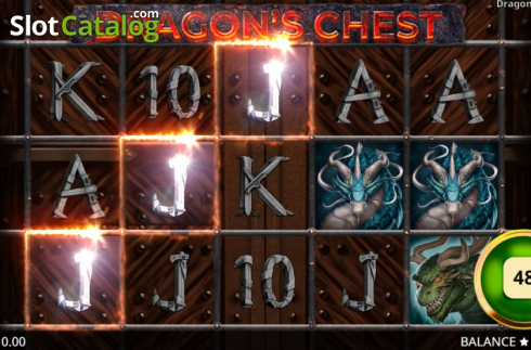 Скрин3. Dragons Chest слот