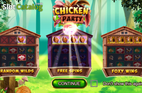 Скрин2. Chicken Party слот