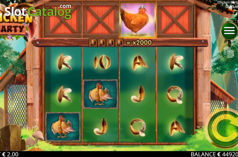 Скрин3. Chicken Party слот