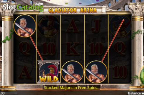 Скрин3. Gladiator Arena слот