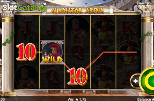 Скрин4. Gladiator Arena слот