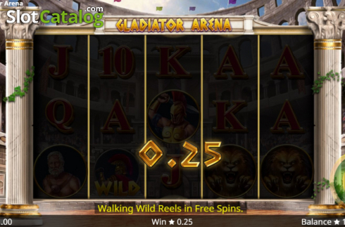 Скрин5. Gladiator Arena слот