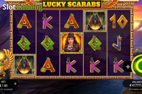 Скрин2. Lucky Scarabs слот