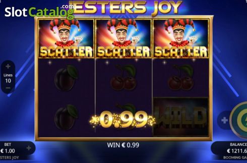 Скрин6. Jesters Joy слот