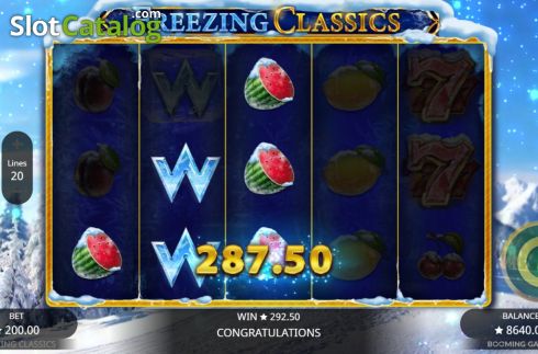 Скрин6. Freezing Classics слот