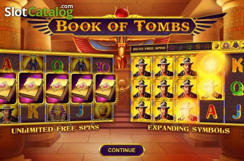 Скрин2. Book of Tombs слот