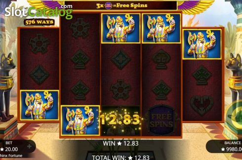 Скрин3. Sphinx Fortune слот