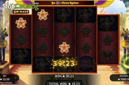 Скрин4. Sphinx Fortune слот