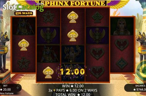 Скрин7. Sphinx Fortune слот