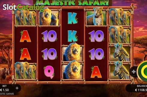 Скрин3. Majestic Safari слот