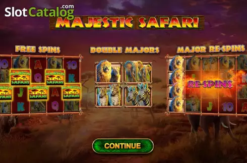 Скрин2. Majestic Safari слот
