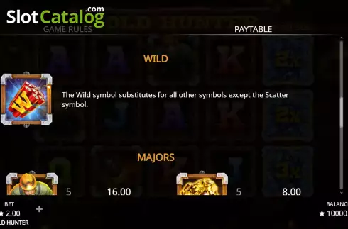 Скрин9. Gold Hunter слот