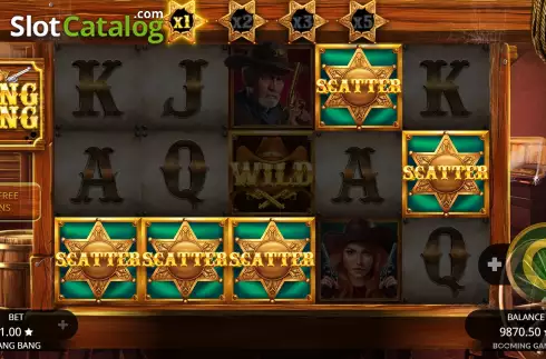 Скрин7. Bang Bang (Booming Games) слот