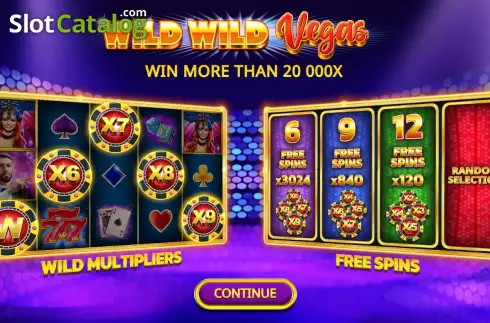 Скрин2. Wild Wild Vegas слот