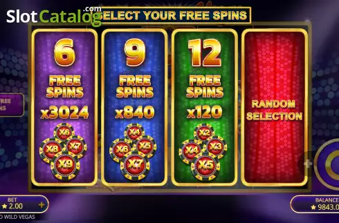 Скрин7. Wild Wild Vegas слот