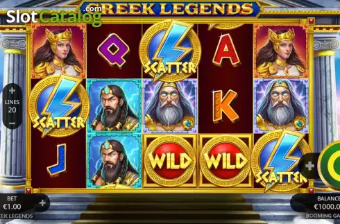 Скрин2. Greek Legends слот