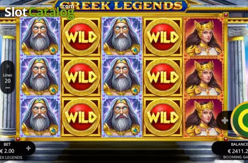 Скрин3. Greek Legends слот