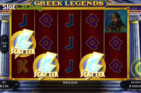 Скрин4. Greek Legends слот