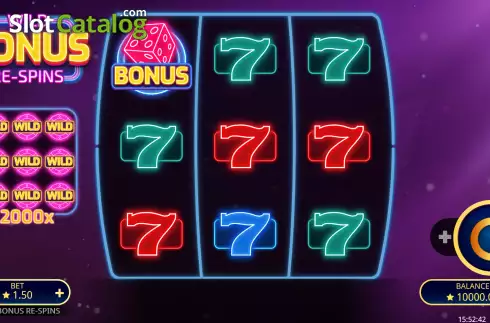 Скрин2. Wild Bonus Re-Spins слот