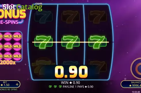 Скрин4. Wild Bonus Re-Spins слот