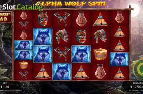 Скрин4. Howling Wolves Megaways слот