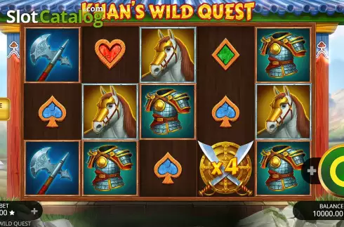 Скрин2. Khan's Wild Quest слот