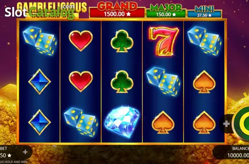 Скрин3. Gamblelicious Hold and Win слот