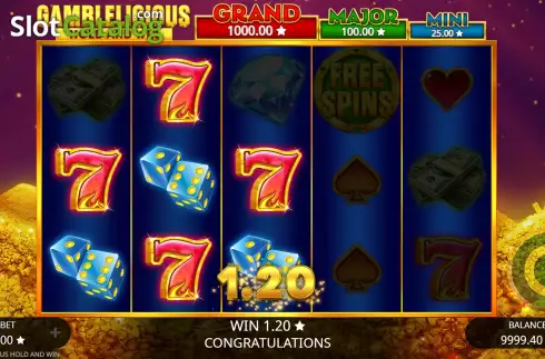 Скрин5. Gamblelicious Hold and Win слот