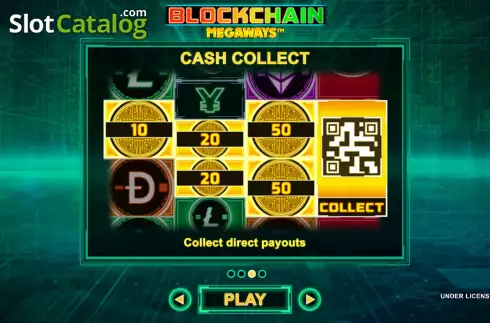 Скрин2. Blockchain Megaways слот