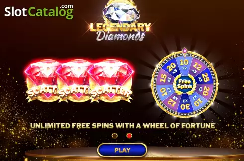 Скрин2. Legendary Diamonds слот