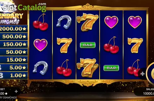 Скрин3. Legendary Diamonds слот