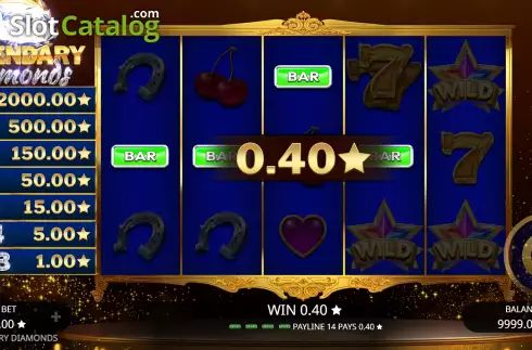 Скрин5. Legendary Diamonds слот