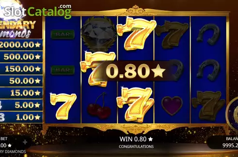 Скрин6. Legendary Diamonds слот