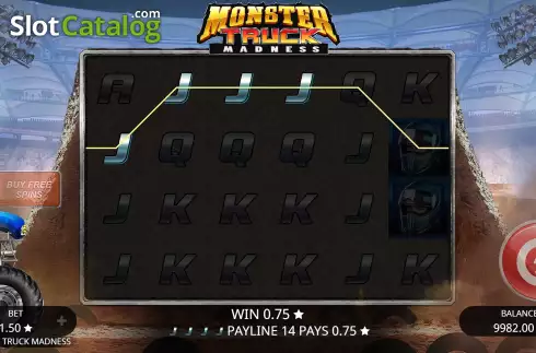 Скрин5. Monster Truck Madness слот