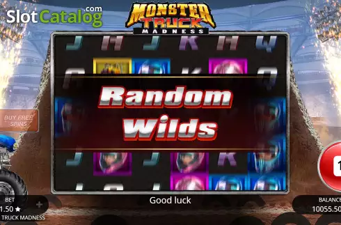 Скрин7. Monster Truck Madness слот