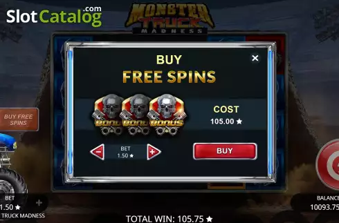 Скрин9. Monster Truck Madness слот