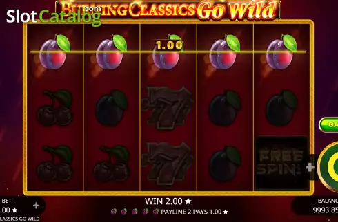 Скрин6. Burning Classics Go Wild слот