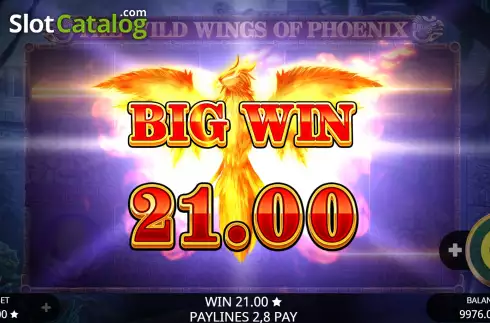 Скрин7. The Wild Wings of Phoenix слот
