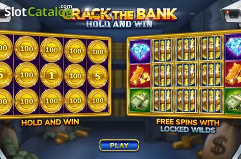 Скрин2. Crack the Bank Hold and Win слот