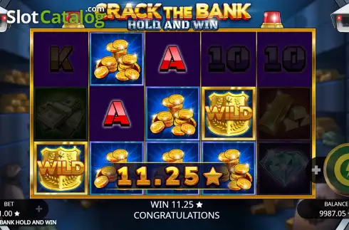 Скрин5. Crack the Bank Hold and Win слот