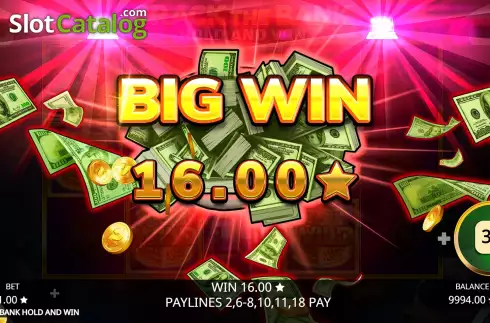 Скрин7. Crack the Bank Hold and Win слот
