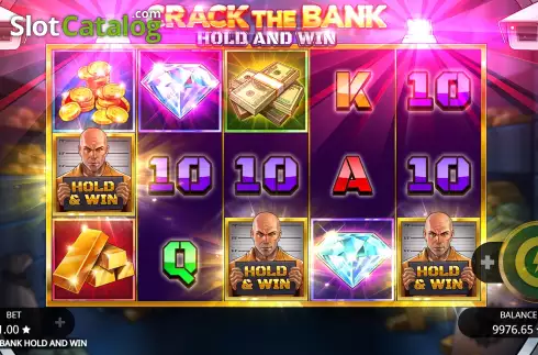 Скрин8. Crack the Bank Hold and Win слот