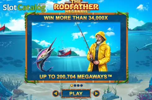 Скрин2. The Rodfather Megaways слот