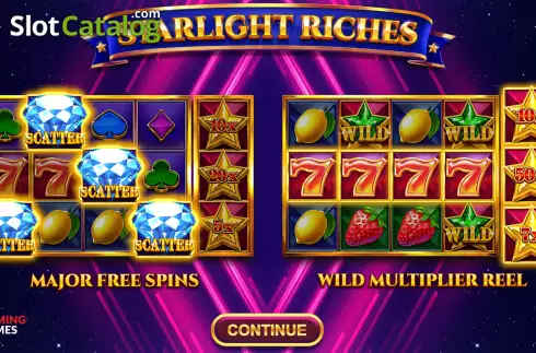 Скрин2. Starlight Riches слот