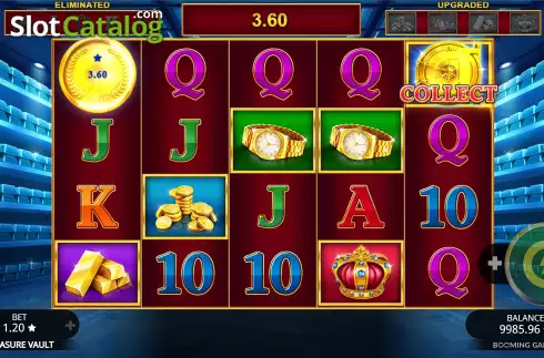 Скрин4. Treasure Vault слот