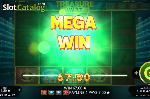 Скрин6. Treasure Vault слот